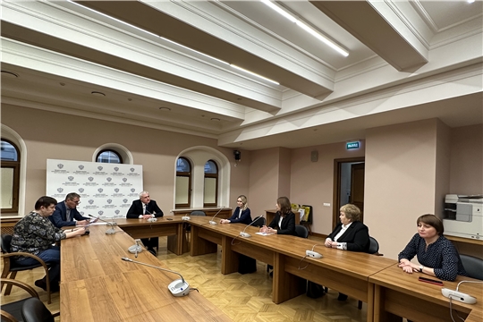 Прием делегации Чувашии в Росархиве