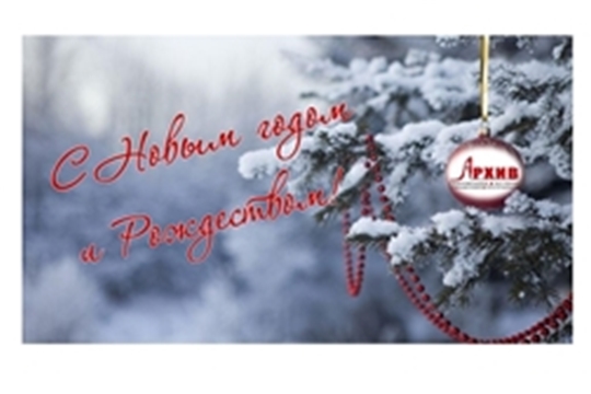 Поздравление с Новым годом и Рождеством Христовым директора Госархива современной истории Чувашской Республики Казеевой Светланы Александровны!