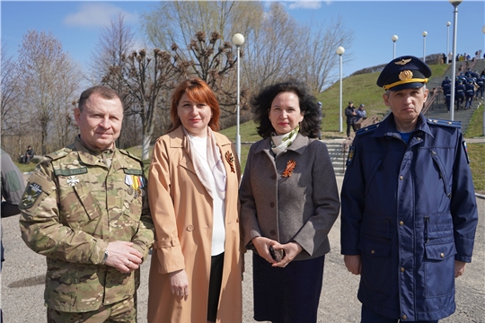 В Чебоксарах почтили память героев Великой Отечественной войны 1941-1945 гг. и поддержали защитников Отечества