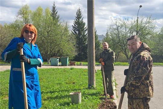 Архивисты на субботнике
