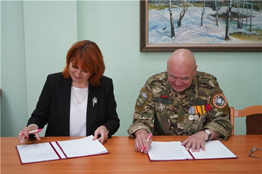 Руководитель регионального отделения Межрегиональной общественной организации «Союз добровольцев Донбасса» по Чувашской Республике в госархиве