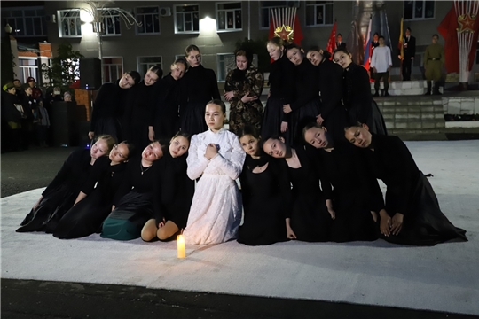 В селе Яльчики состоялся уже ставший традиционным торжественный митинг «Вещая правда Победы...»