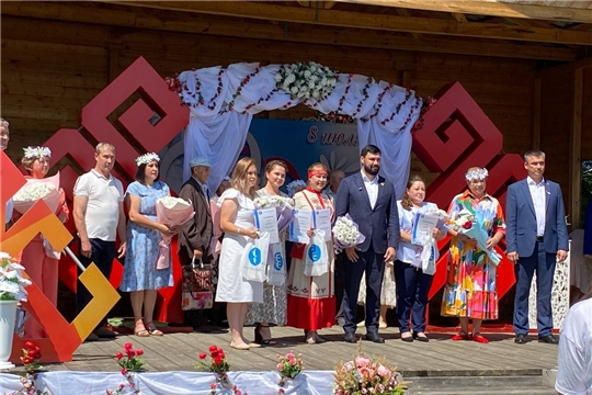 В Ибресинском этнографическом музее прошло мероприятие, посвященное Дню семьи, любви и верности. 
