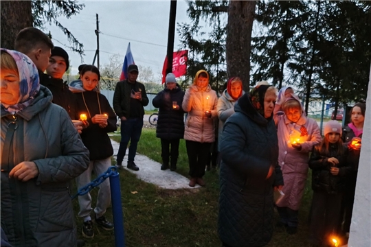 Свеча памяти в Шимкуссах