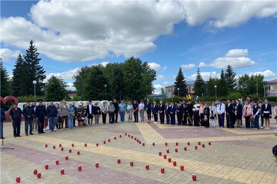 День памяти и скорби в селе Янтиково