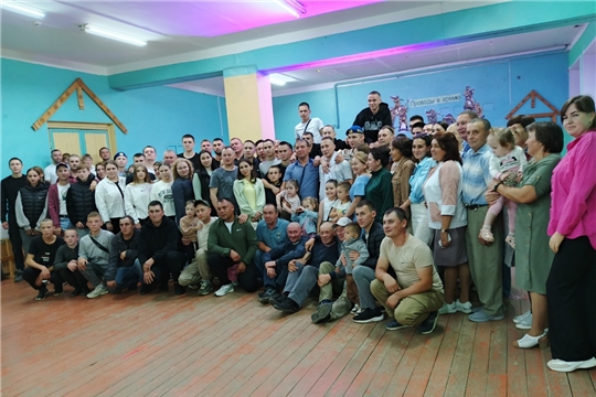 Проводы в армию в Шимкусском доме культуры