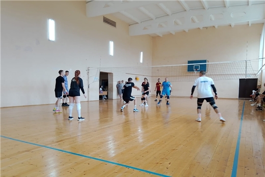 Волейбольный  турнир в Шимкусском ДК