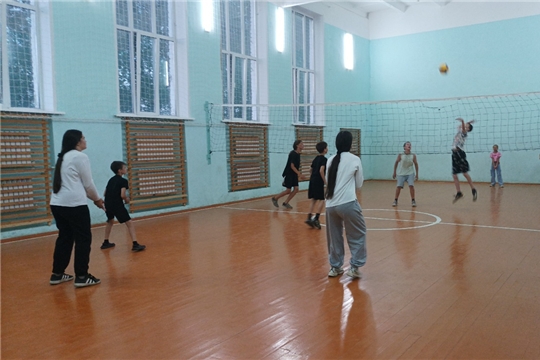 Волейбольный турнир в Нижаровском доме культуры