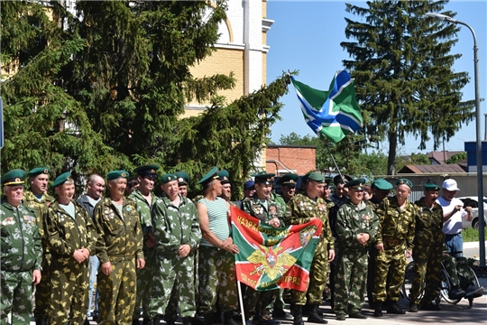 День пограничника в Ядринском округе.