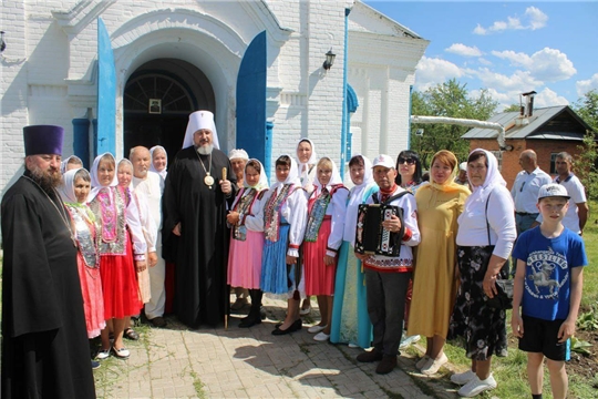 В селе Балдаево прошел фестиваль православной песни "Балдаевские купола"