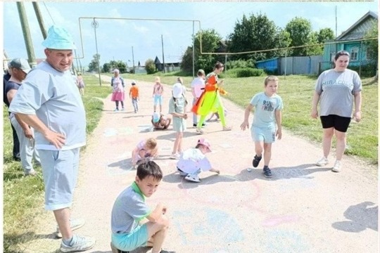 День защиты детей Большесундырском СДК 
