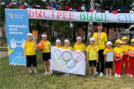 Участница Олимпийских игр из Чувашии открыла спортивные состязания в чебоксарском детском саду