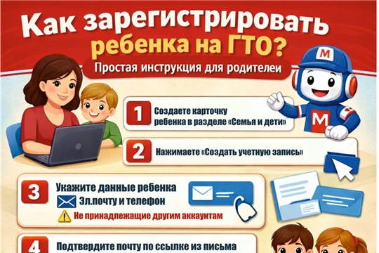 Как зарегистрировать ребенка на ГТО? Простая инструкция для родителей!