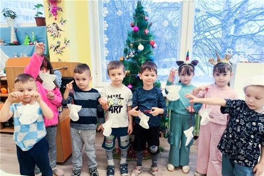 Ангелочек-поделка на Рождество