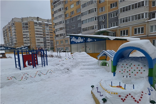 Снежная сказка руками родителей и педагогов