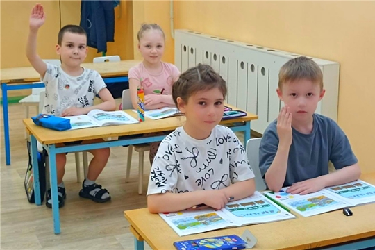 Отчетное занятие по дополнительной услуге "Подготовка к школе"