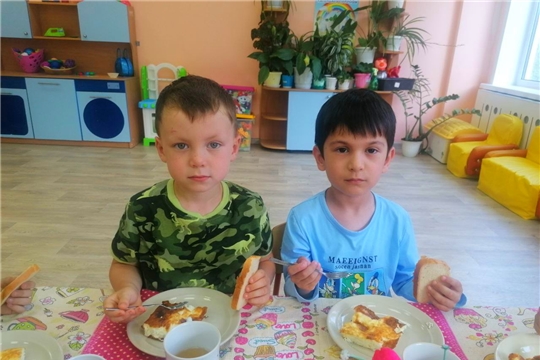 "Омлет в детском питании"
