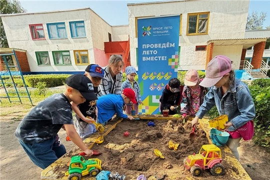 Игры с песком в детском саду