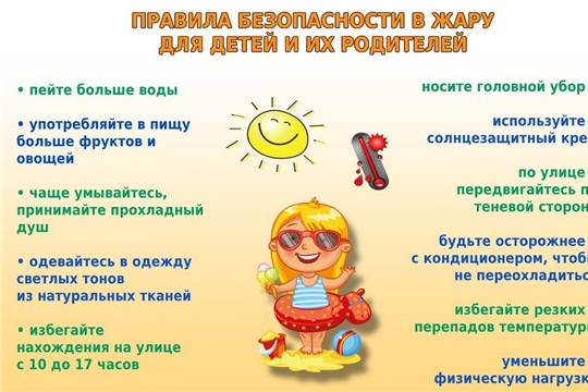 Правила безопасности в жару