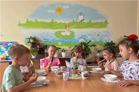 Свежие овощи в летнем меню