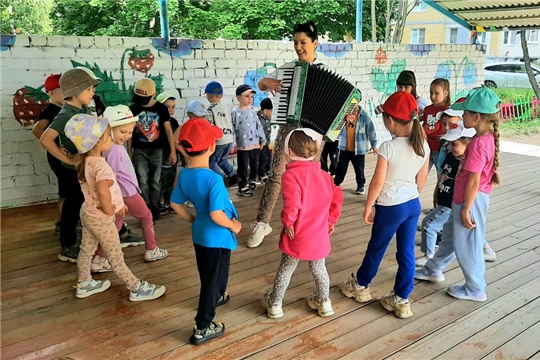Музыкальные занятия на свежем воздухе