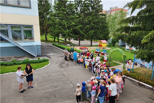 Учебная тренировочная эвакуация в детском саду