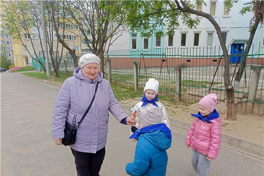 Дошколята приняли участие в акции "Голубь мира"