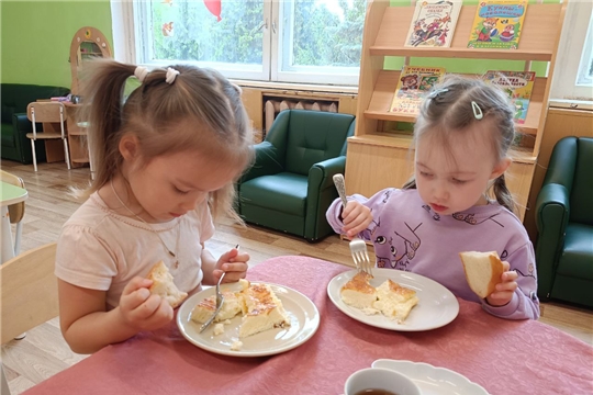 Омлет в рационе питания детей