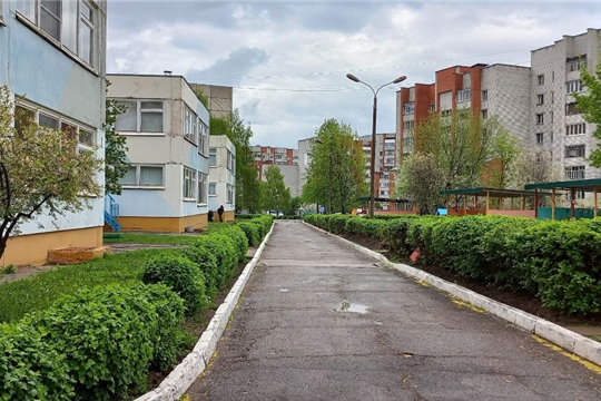 Благоустройство территории МБДОУ "Детский сад №169"г.Чебоксары,06.05.2025г.
