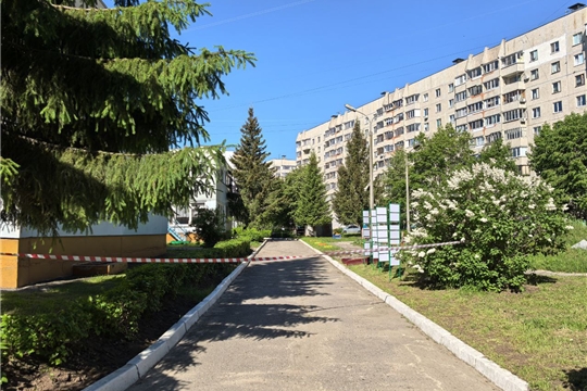 Благоустройство территории МБДОУ "Детский сад №169" г.Чебоксары,27.05.2025г.