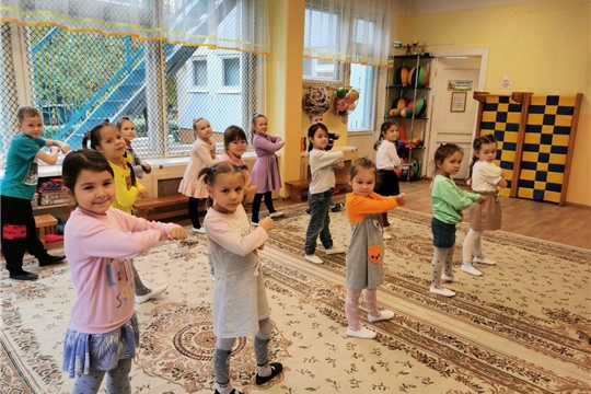 Отчетное занятие по кружку "Baby dance"