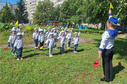 Утренняя морская зарядка