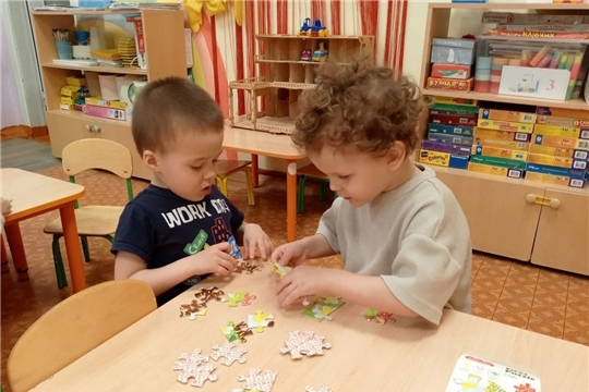 Игра в пазлы