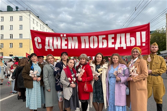 МБДОУ «Детский сад № 184 «Калейдоскоп» г. Чебоксары – участник мероприятия «Мода Победы»