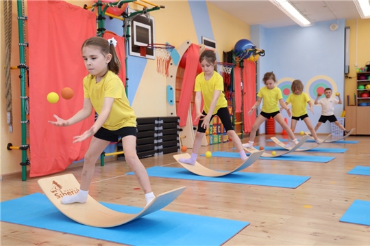 Отчетные занятия в кружке «FIT-ZONE»