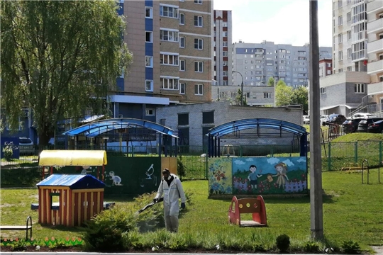 24 мая 2025 года в нашем детском саду была проведена акарецидная обработка территории. 