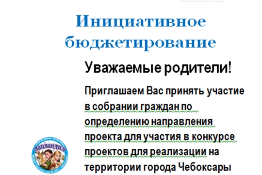 Собрание по вопросам инициативного бюджетирования