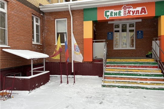 Флагштоки 1 и 2 корпус