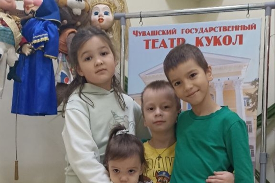 Воспитанники посетили театр кукол