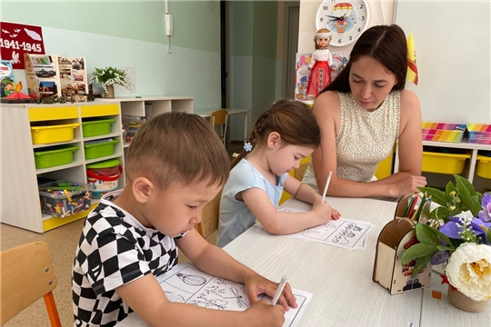 Отчетное занятие по кружку «Каллиграфические лабиринты»