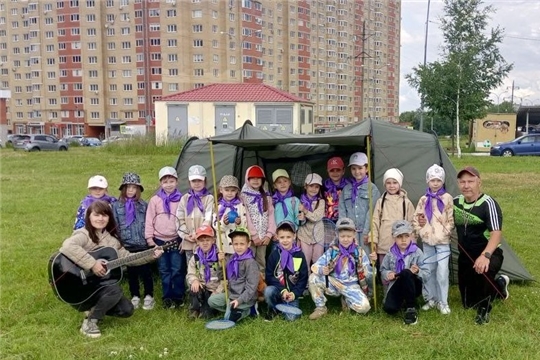 Мастер класс по установке палатки