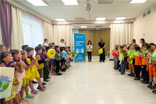 Праздничное мероприятие, посвященное закрытию летнего лагеря