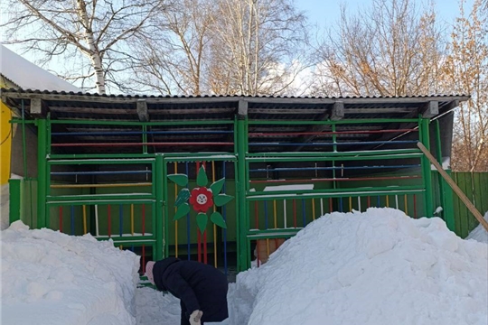 Благоустройство территории 09.02.2026г.