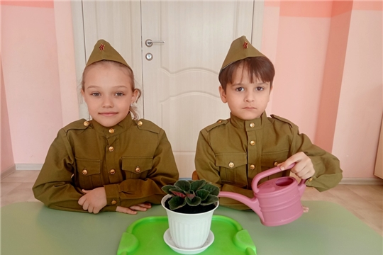 Акция "Цветок ветерану"