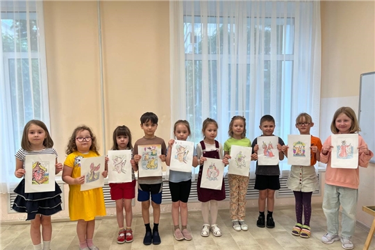 Рисуем сказки Пушкина