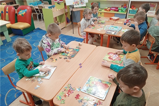 Пазлы.
