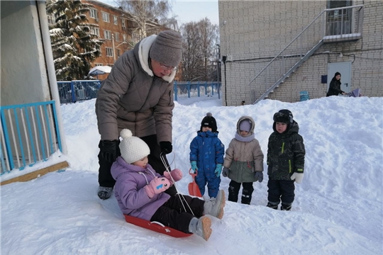 Безопасное катание на горке