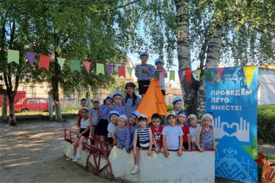 В детском саду прошло спортивное мероприятие "Морские приключения"