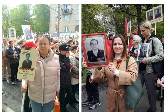 Бессмертный полк в Чебоксарах