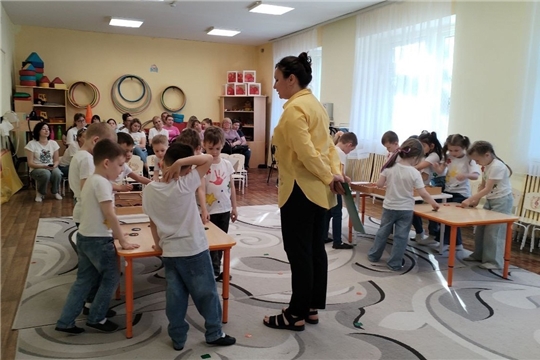 Итоговое занятие кружка "Дары Фребеля"